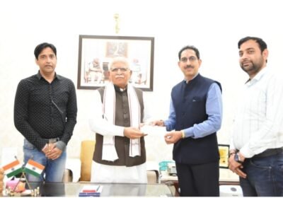 Intersoft Data Labs’s MD, Sandeep Passey Contributes Rs 20 lakh to CM Haryana CSR Fund