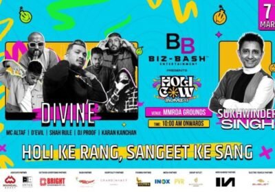Harshita Shetty’s BizBash Entertainment is thrilled to announce “Holi Cow” witnessing Divine, Sukhvinder Singh & Many More this Holi