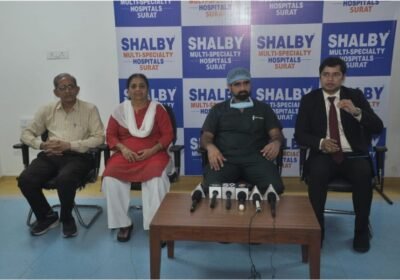 Shalby Hospitals Surat performs TUKSplasty – A New Type of Partial Knee Replacement Surgery with Vitamin E Poly for the First Time in South Gujarat