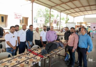 Sakhiya Skin Clinic and the Rotaract Club of Surat East  had organized the mega blood donation camp ‘Mahadan 8.0’ in Surat