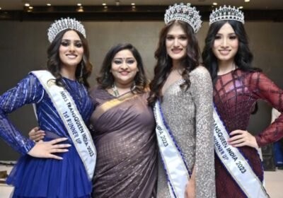 Arshi Ghosh wins the Miss Transqueen India 2023 pageant held in New Delhi