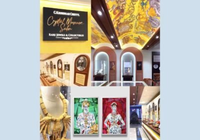 Reena Ahluwalia’s Bejeweled Royal Mysore Paintings Acquired by C. Krishniah Chetty Crystal Museum