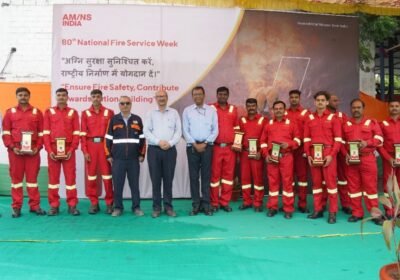 AM/NS India organises several events, competitions to commemorate National Fire Service Day