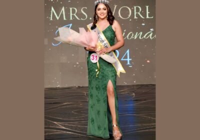 Hyderabad’s Nithanya TM Triumphs at Mrs. World International 2024, Wins Mrs. World Pride