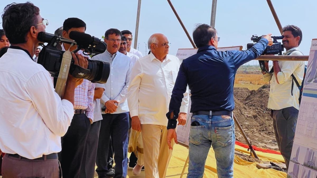 Chief Minister Bhupendra Patel Reviews Progress Of Dholera SIR, Visits GAP Group’s Integrated Township Site