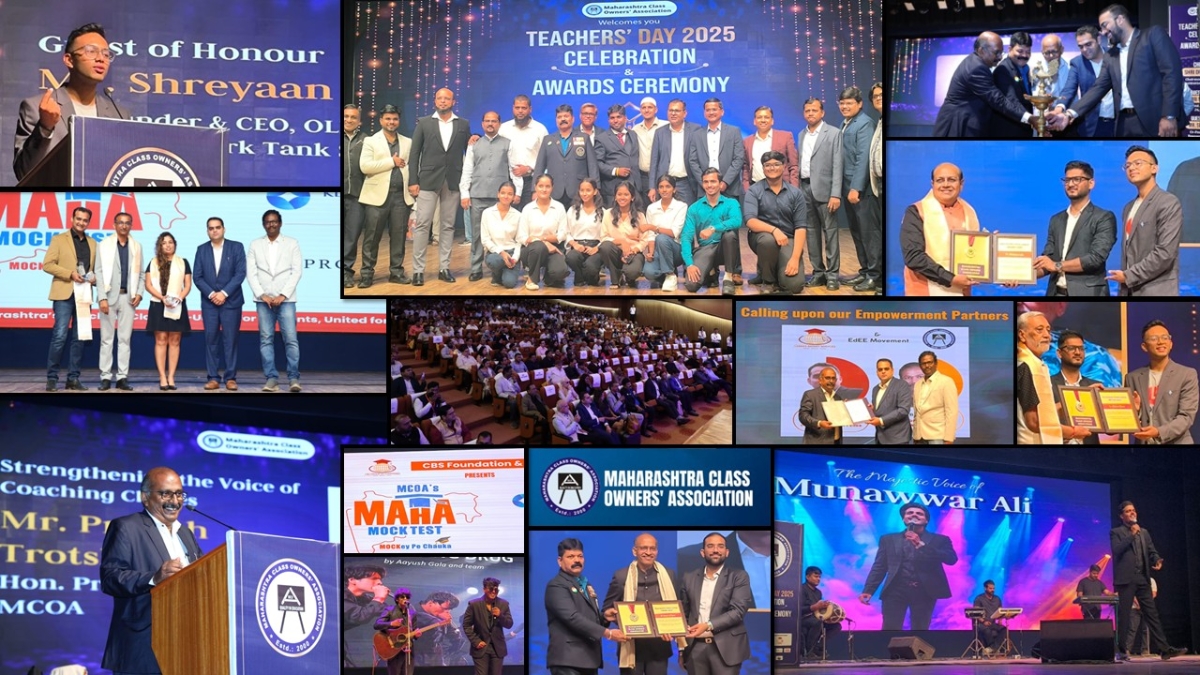 A landmark Teacher’s Day celebration by MCOA: Announcement of ‘Maha Mock Test’