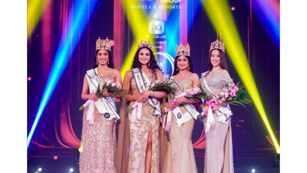SAJ Group Hotels & Resort DQUE Watches Miss Glam Universe 2025 title is now owned by Neha Balqiz from UAE