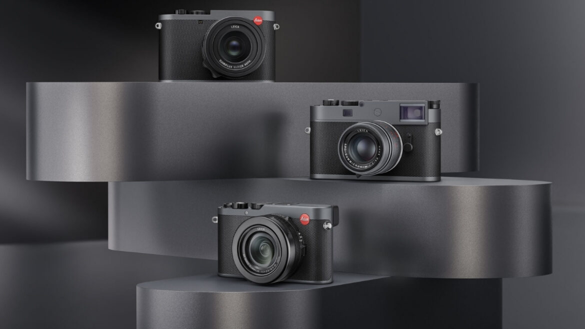 Leica expands camera colour palette with Metal Gray finish added to the lineup