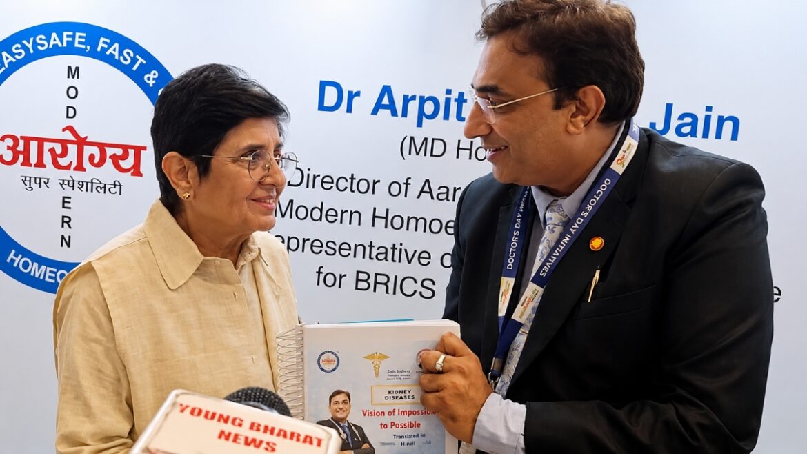 Dr. Arpit Chopra Jain Honoured on National Doctors’ Day at Fit India Conclave 2026, Recognized as Panel Speaker and BRICS Homeopathic Representative