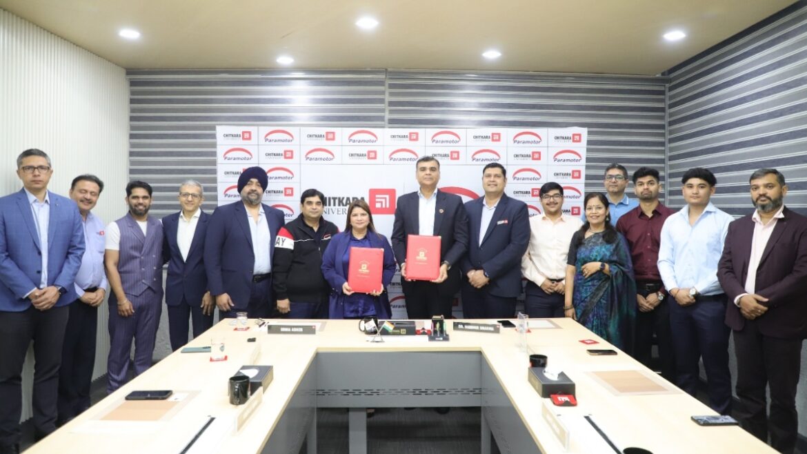 Chitkara University and Paramotor Digital Technology Limited Come Together to Build Future-Ready Fintech Talent