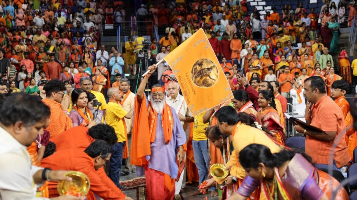 Dallas Hosts Historic Srimad Bhagavad Gita Parayana and World Peace Prayer in the Divine Presence of Sri Ganapathy Sachchidananda Swamiji