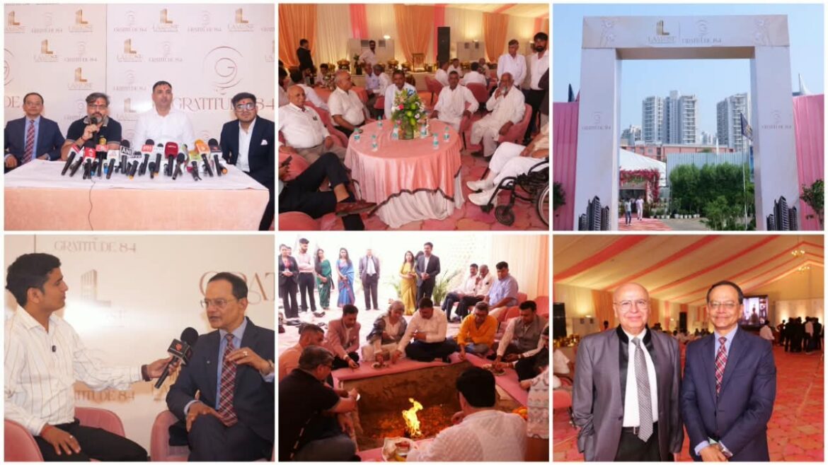Gratitude 84: Lamose Infra LLP Launches a Unique Multigenerational Community for Senior Citizens and Families in Gurugram