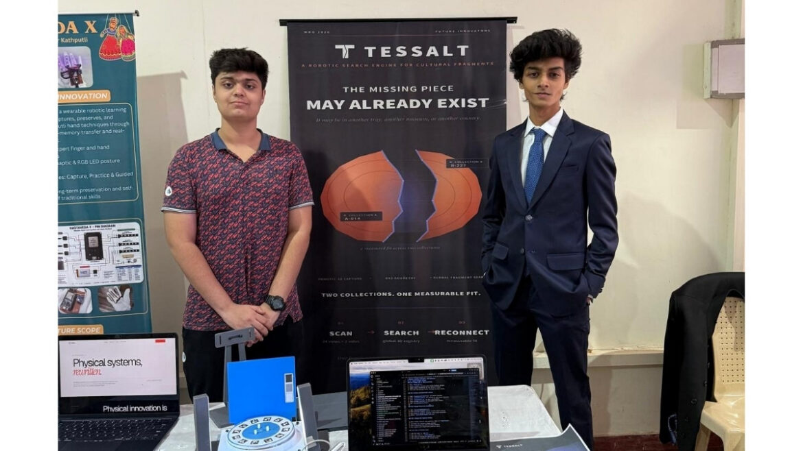 Shiv Mandlik’s Robot Reunites India’s Broken Heritage, and Wins Bronze at WRO India