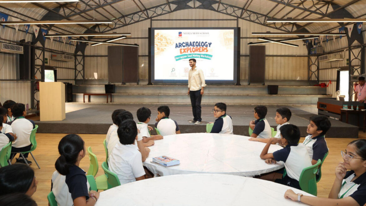 Neerja Modi School Students Explore Harappan Civilization Through Archaeology Workshop in Jaipur