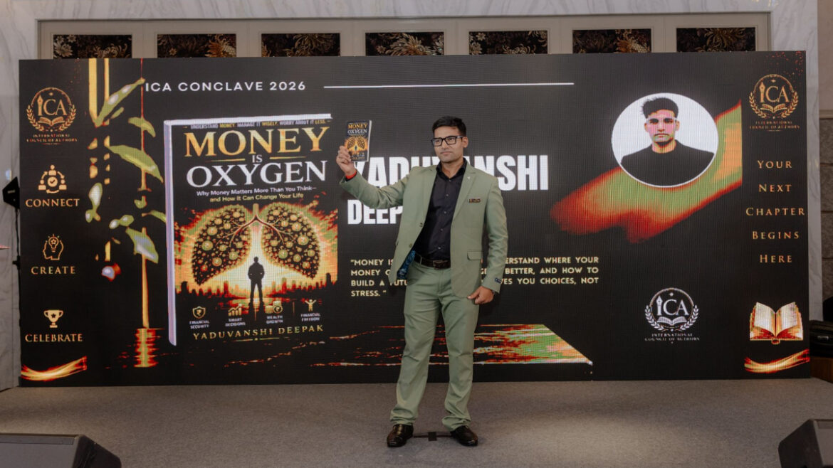 Yaduvanshi Deepak Launched Money Is Oxygen at ICA Conclave 2026