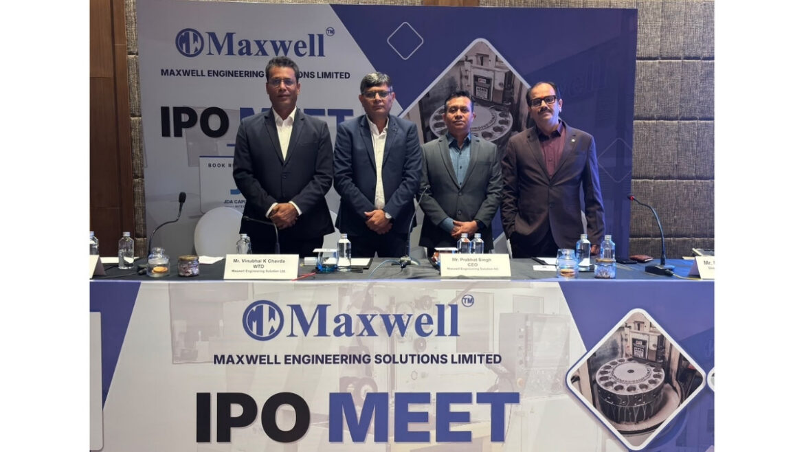 Maxwell Engineering Solutions Limited Announces IPO Opening on October 30, 2026