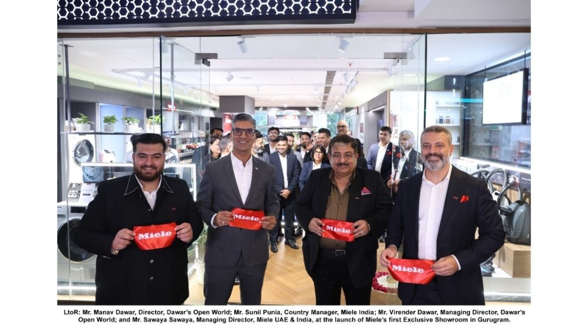 Miele Opens its First Exclusive Showroom in Gurugram, Strengthening its Retail Footprint in India